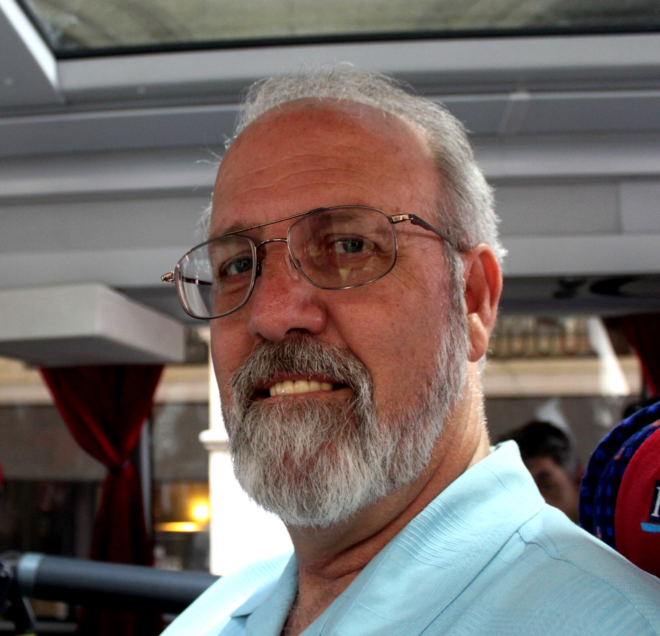 Bruce Ballister smiling