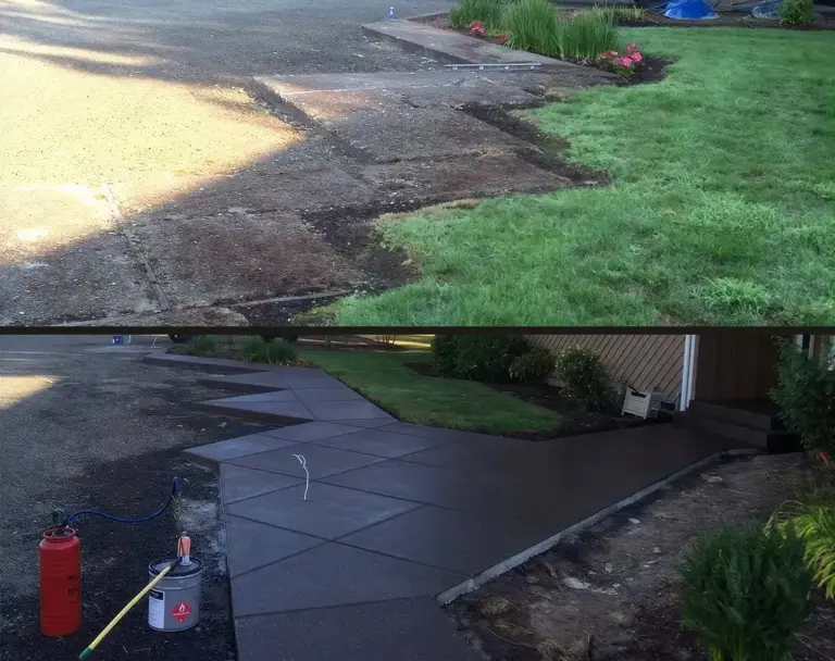 Before after
