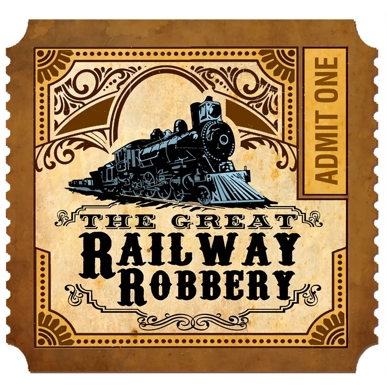 The Great Railway Robbery game card