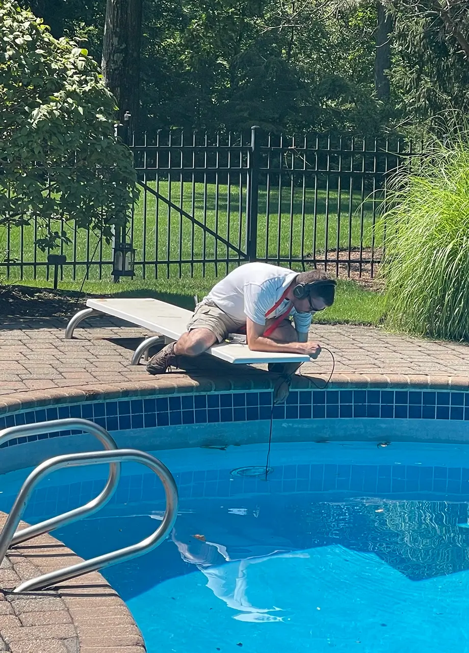 swimming pool leak detection