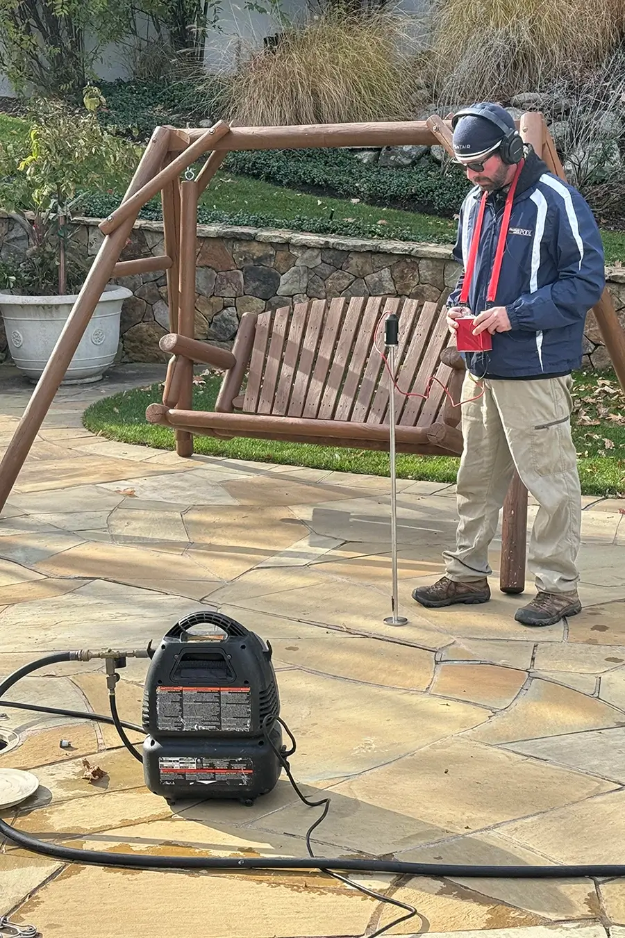 swimming pool leak detection