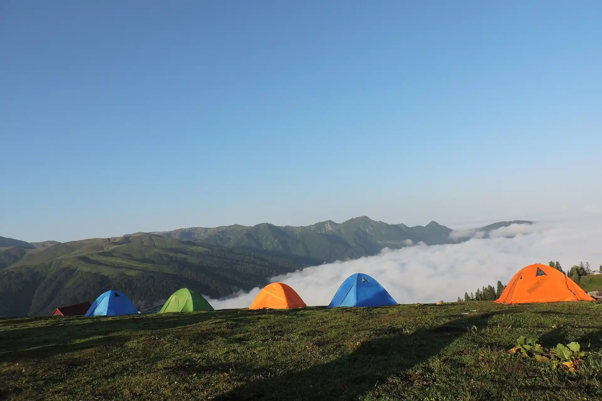 tent camping
