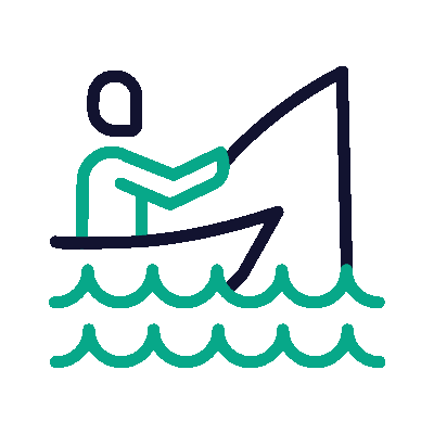 fishing animation