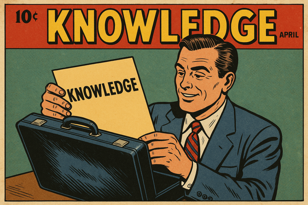 Knowledge Is the New Best-Selling Product