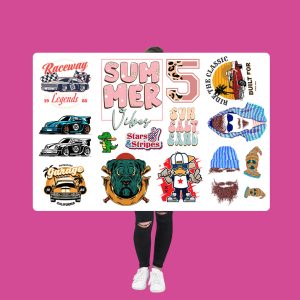 44-inch wide AI gang sheet builder for custom DTF transfers