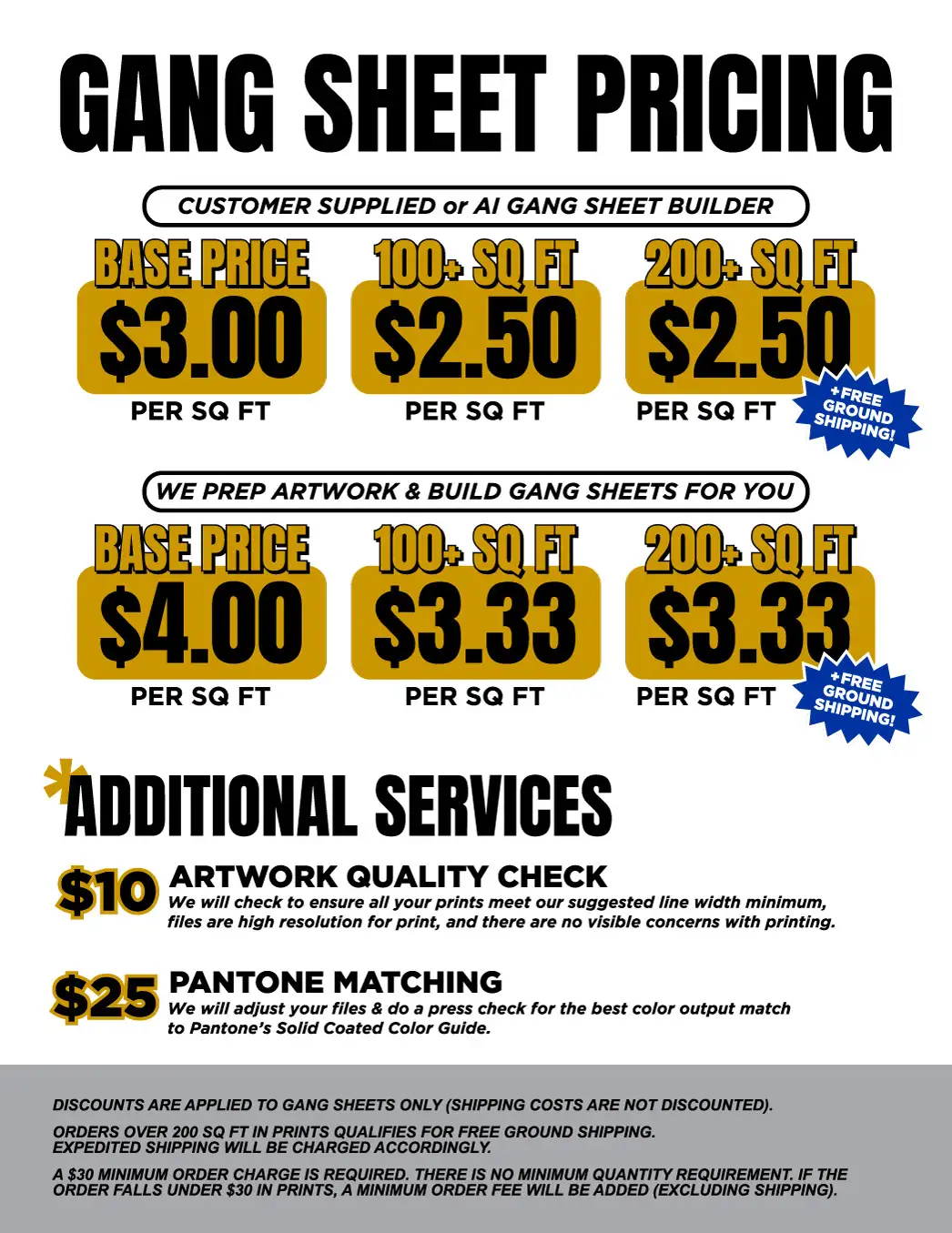 Affordable DTF printing wholesale pricing for bulk orders – Best rates for high-quality DTF transfers