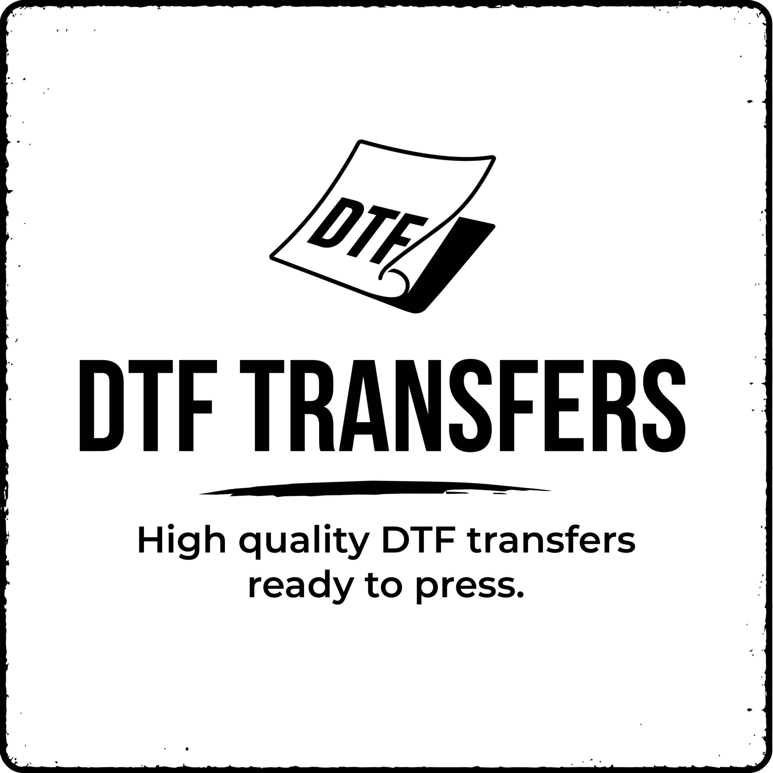Instant hot peel DTF transfers with vibrant colors, soft feel, and durable full-color prints ready to press on apparel.
