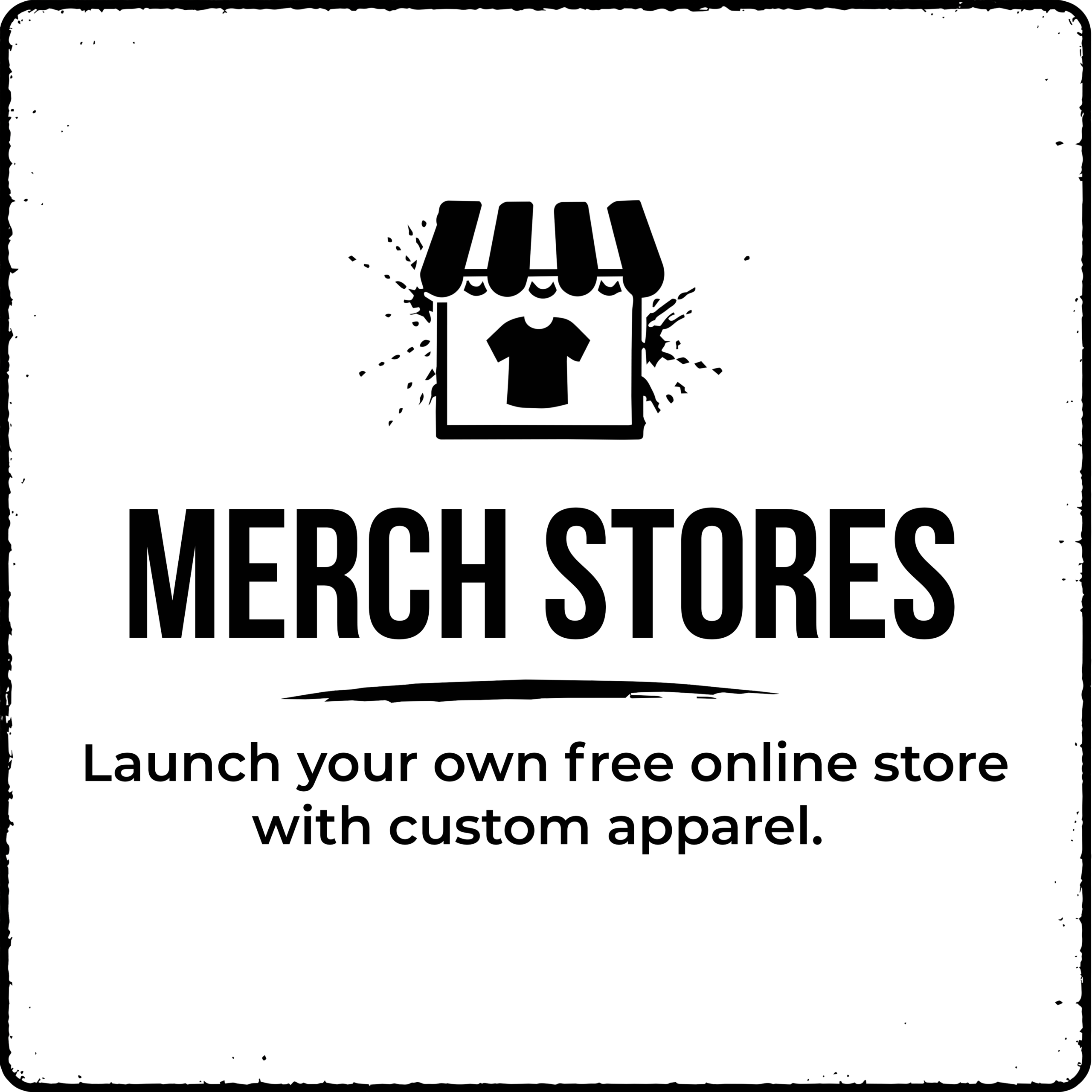 Custom online merch store featuring branded apparel, employee stores, team gear, and company merchandise fulfillment.